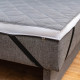 Матрац Топпер Rain Gray-White collection