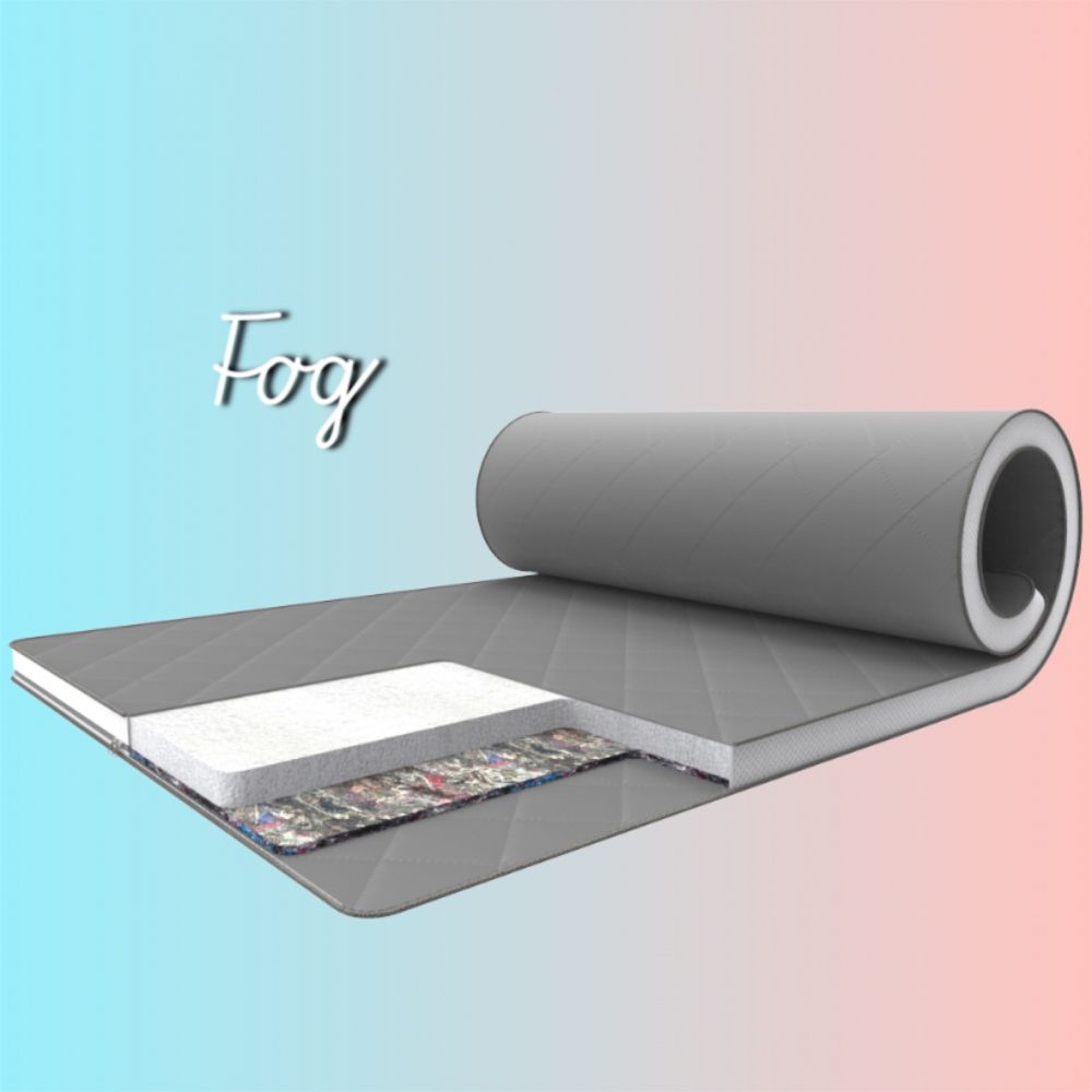 Матрац топпер «Fog» / Фог Gray-White collection